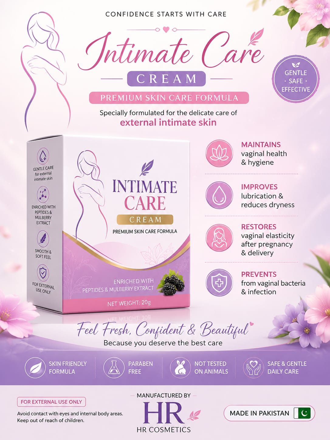 HR Intimate Care Cream